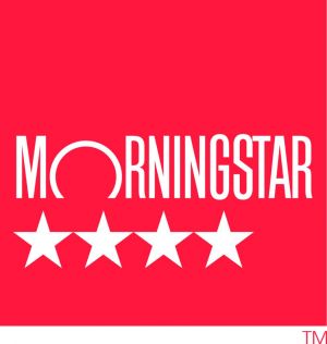 Bewertung von Morningstar mit 4 Sternen